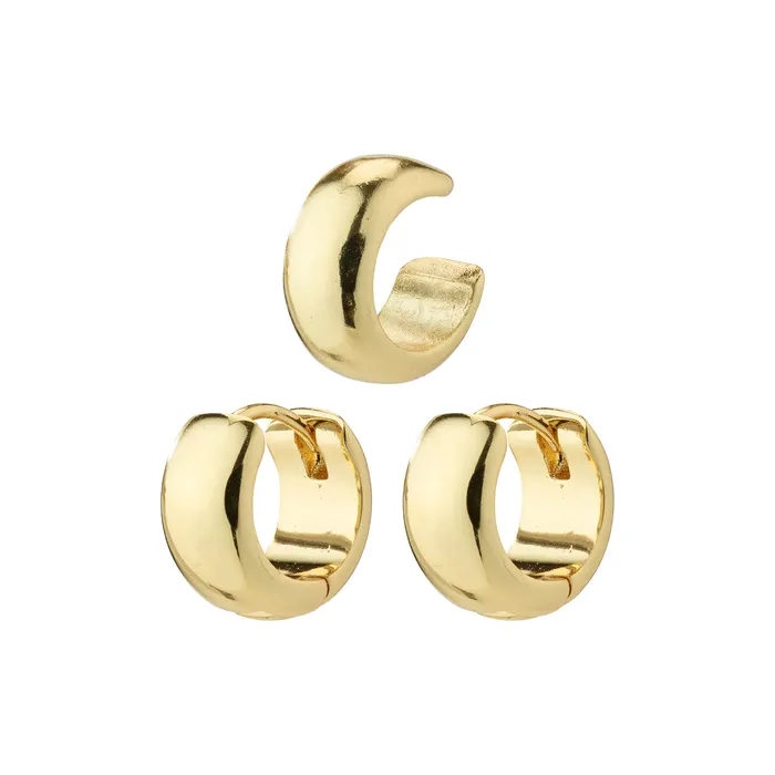 Pilgrim Earrings Pace Gold Plated Earring Set