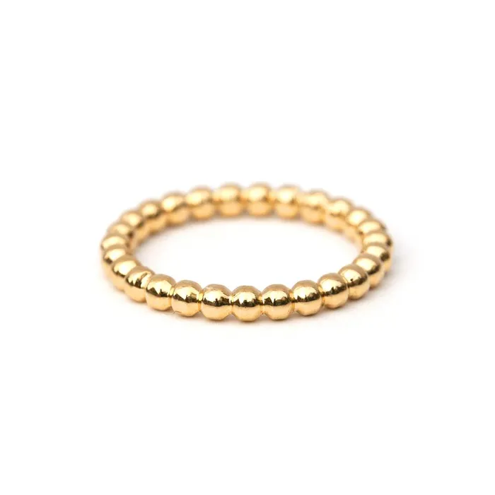 Rings WellDunn Perlock Gold Vermeil Ring