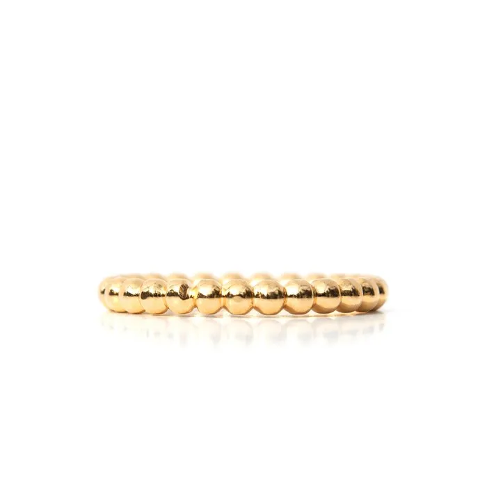Rings WellDunn Perlock Gold Vermeil Ring