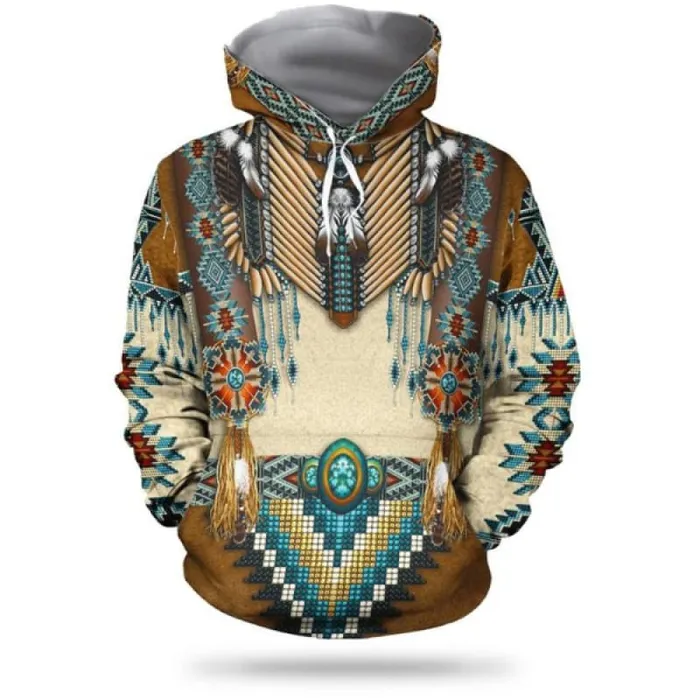 Wolf Stuff Necklaces Native American Design Hoodies