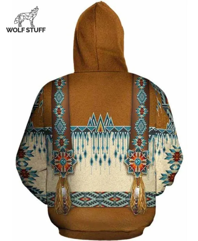 Wolf Stuff Necklaces Native American Design Hoodies
