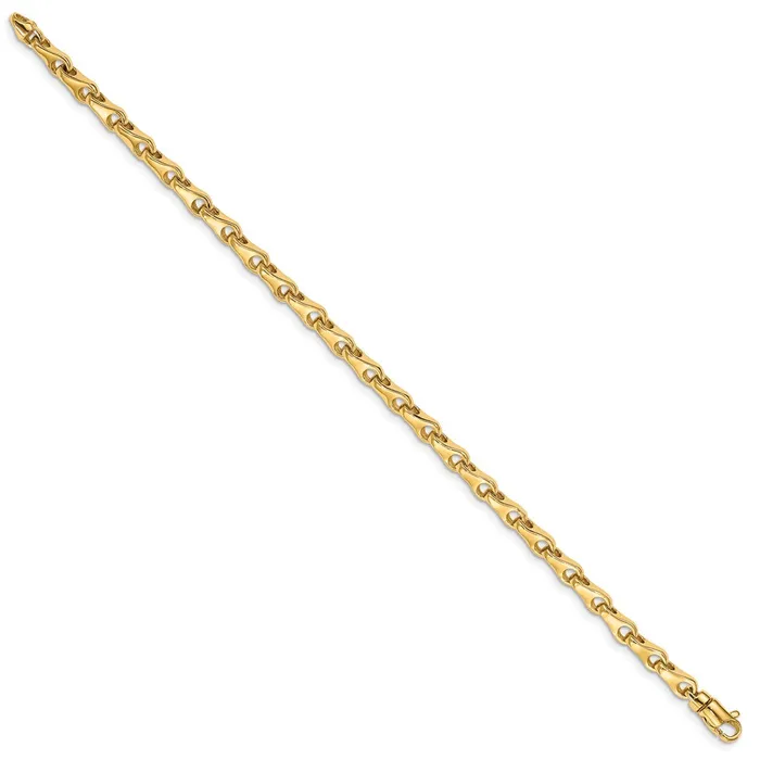 14k 39mm Handpolished Fancy Link BraceletWBCLK724725 WB Choice Jewelry Bracelets 14k 39mm Handpolished Fancy Link BraceletWBCLK724725 WB Choice Jewelry Bracelets