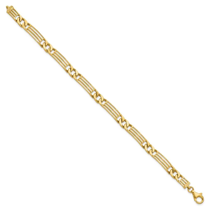 14k Polished Link BraceletWBCGB24285 WB Choice Jewelry Bracelets 14k Polished Link BraceletWBCGB24285 WB Choice Jewelry Bracelets