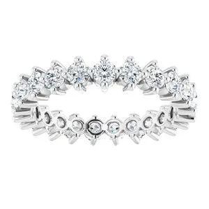 14K White 1 13 CTW Diamond Eternity Band 123487600040PSTWBC WB Choice Jewelry Rings 14K White 1 13 CTW Diamond Eternity Band 123487600040PSTWBC WB Choice Jewelry Rings