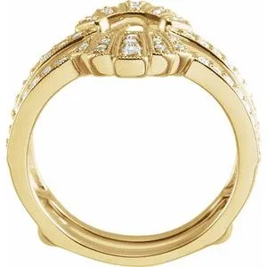 14K Yellow 13 CTW Diamond Ring Guard653567600PSTWBC WB Choice Jewelry Rings 14K Yellow 13 CTW Diamond Ring Guard653567600PSTWBC WB Choice Jewelry Rings