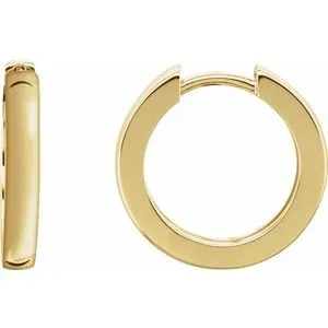 14K Yellow 16 mm Hinged Hoop Earrings20172136036PSTWBC WB Choice Jewelry Earrings 14K Yellow 16 mm Hinged Hoop Earrings20172136036PSTWBC WB Choice Jewelry Earrings