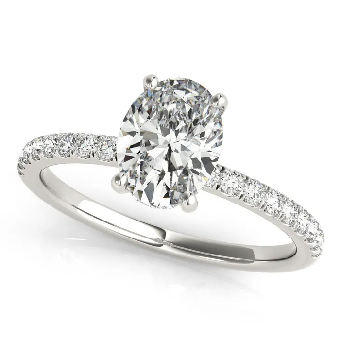 14KW 30 Cttw Diamond Engagement Ring Setting OVERNIGHT MOUNTINGS Rings