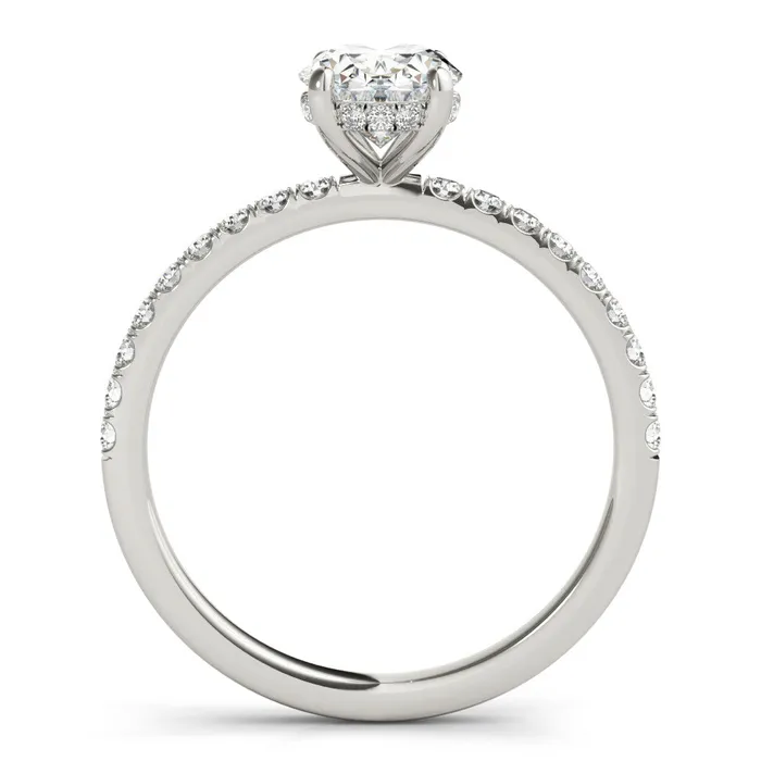 14KW 30 Cttw Diamond Engagement Ring Setting OVERNIGHT MOUNTINGS Rings