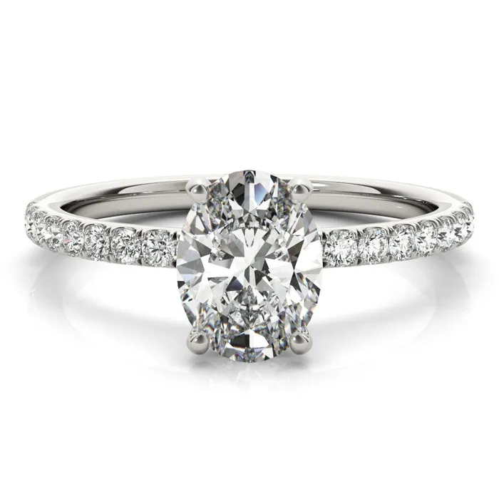14KW 30 Cttw Diamond Engagement Ring Setting OVERNIGHT MOUNTINGS Rings