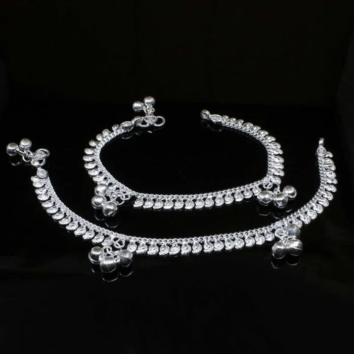 Bracelets Karizma Jewels Jingle Bells Real Solid Silver Anklets Ankle chain Bracelet Kids Childrens 65quot