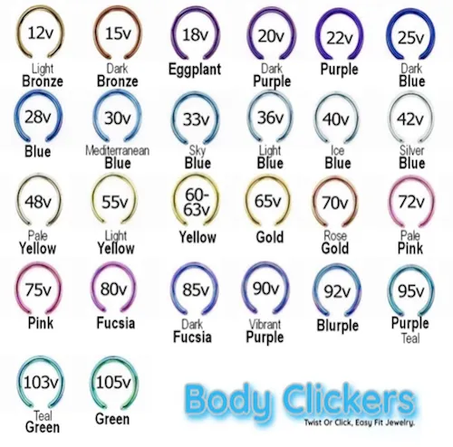 Charm Necklaces Body Clickers Opal Cluster Attachment for 16g Charm Necklaces Body Clickers Opal Cluster Attachment for 16g