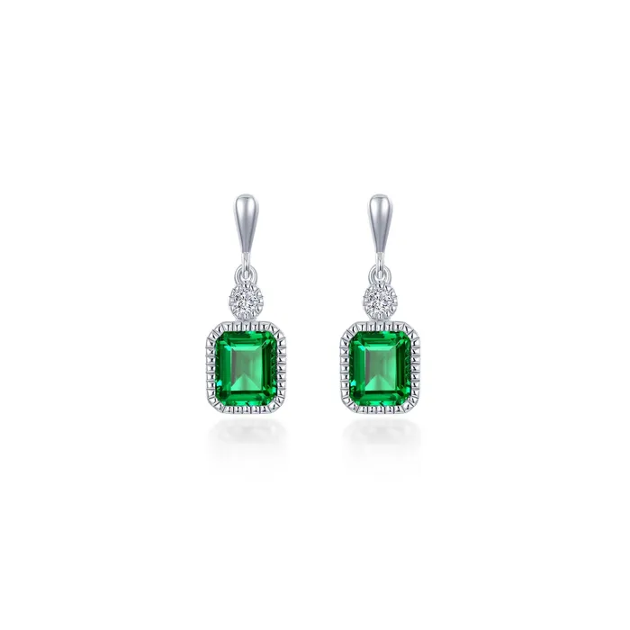 Earrings Lafonn May Birthstone Earrings