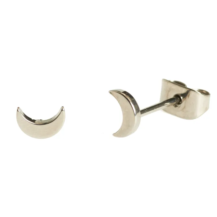 Earrings Titanium Earrings Moons Halobes