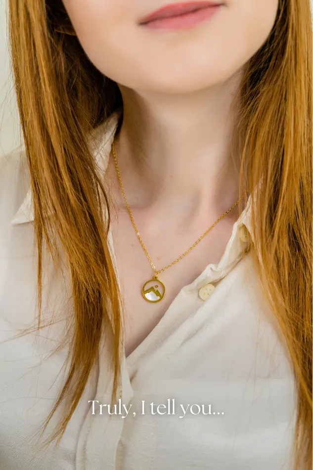 faithbraceletco Faith Can Move Mountains Necklace Necklaces