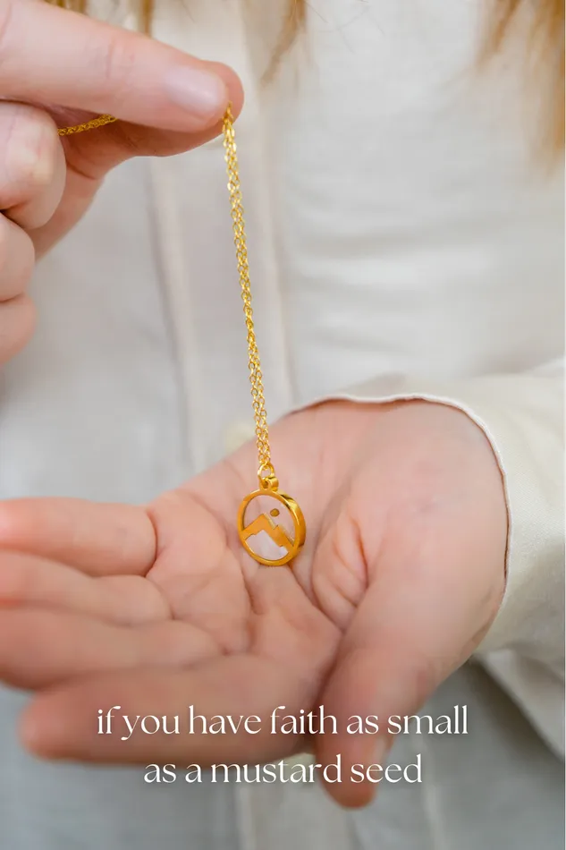 faithbraceletco Faith Can Move Mountains Necklace Necklaces