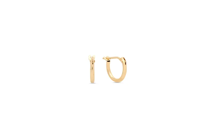 FeatherWeight Huggie Earrings Shylee Rose Jewelry Earrings