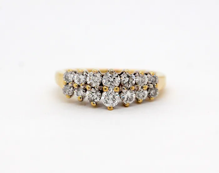 FULLERS PURCHASE FROM PUBLIC Rings Estate 14KY 100 Cttw Diamond Ring