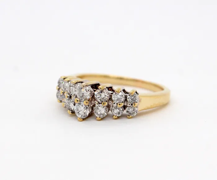 FULLERS PURCHASE FROM PUBLIC Rings Estate 14KY 100 Cttw Diamond Ring