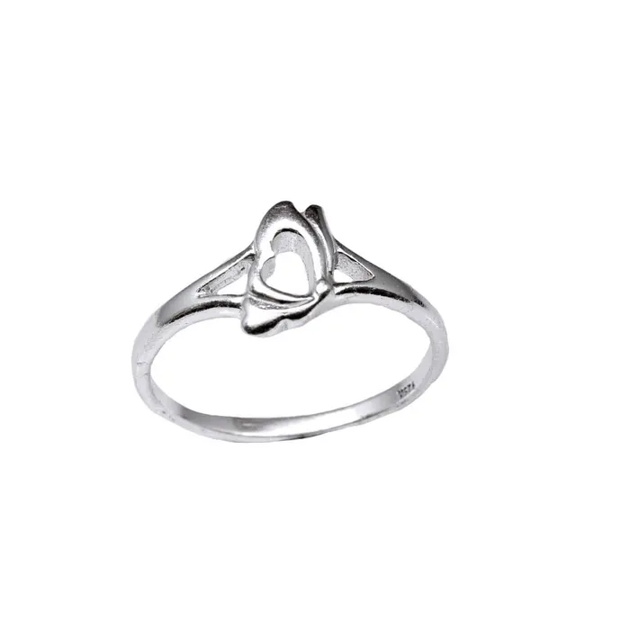 httpswwwkarizmajewelscom Rings Real Solid 925 Sterling Silver Heart Shape Women Finger Ring