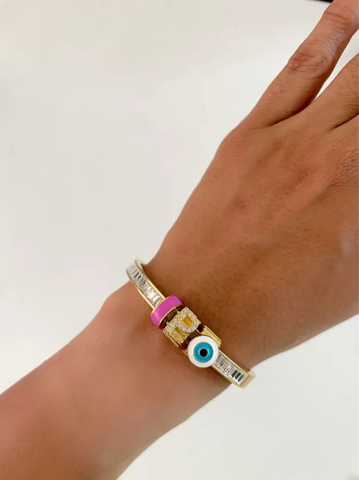 Memories Iniziale Evil Eye Strawberry Bracelet PRERTO ECOMMERCE PRIVATE LIMITED Bracelets