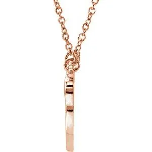 Necklaces 14K Rose Graduated Heart 17 12 Necklace86090103PSTWBC WB Choice Jewelry Necklaces 14K Rose Graduated Heart 17 12 Necklace86090103PSTWBC WB Choice Jewelry
