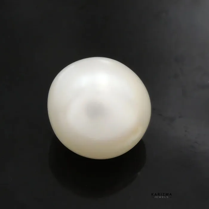 Necklaces Karizma Jewels 415Ct Natural Gemstone Real White Pearl for Moon