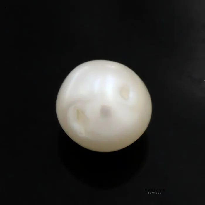 Necklaces Karizma Jewels 415Ct Natural Gemstone Real White Pearl for Moon