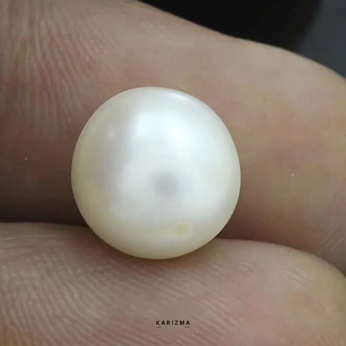Necklaces Karizma Jewels 415Ct Natural Gemstone Real White Pearl for Moon