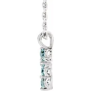 Necklaces Platinum Aquamarine Cross 1618 Necklace R42363608PSTWBC WB Choice Jewelry Necklaces Platinum Aquamarine Cross 1618 Necklace R42363608PSTWBC WB Choice Jewelry