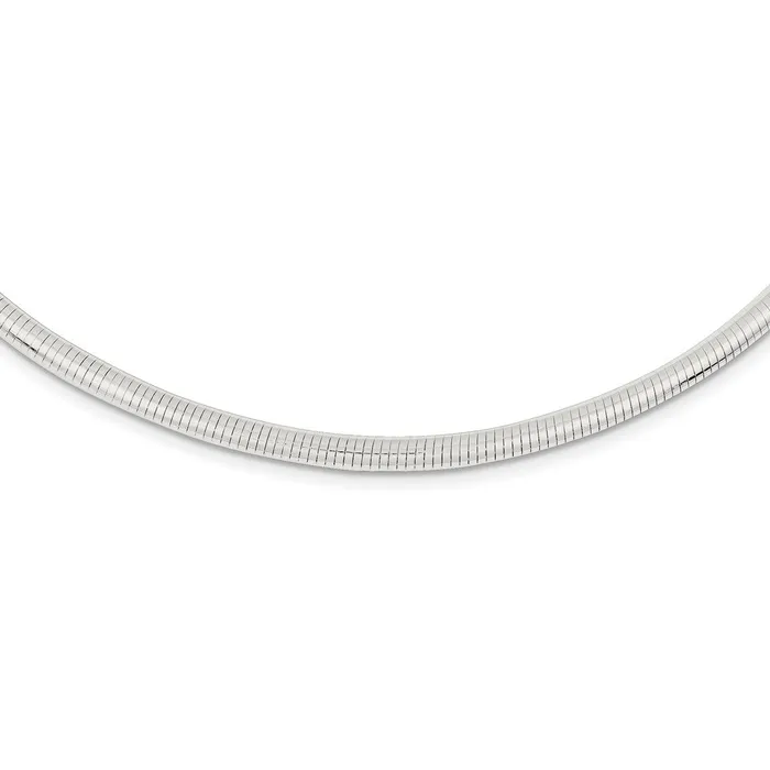 Necklaces WB Choice Jewelry Sterling Silver Round 375mm Neckwire NecklaceWBCQG320018 Necklaces WB Choice Jewelry Sterling Silver Round 375mm Neckwire NecklaceWBCQG320018