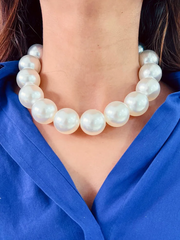 Pearly Lyris Necklace PRERTO ECOMMERCE PRIVATE LIMITED Necklaces