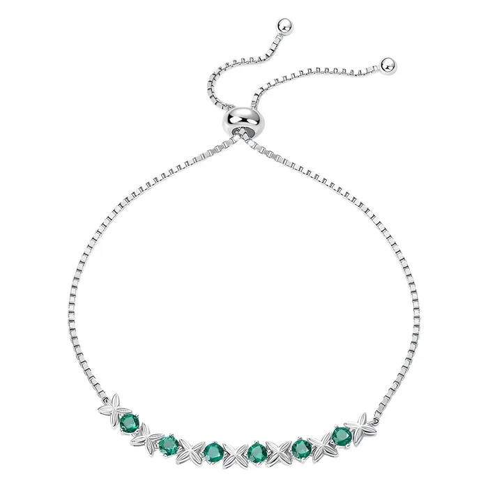 PENFINE Bracelets Lab emerald bracelet twig green crystal leaves bracelet unique silver white gold nature inspired Stackable Bracelet Women anniversary gift PENFINE Bracelets Lab emerald bracelet twig green crystal leaves bracelet unique silver white gold nature inspired Stackable Bracelet Women anniversary gift