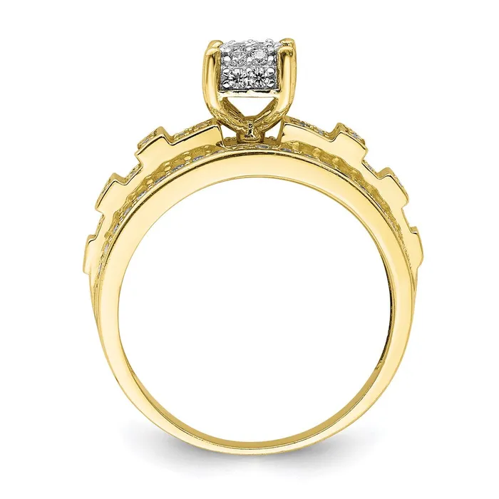 Rings 10K CZ Micropave RingWBC10C1416 WB Choice Jewelry Rings 10K CZ Micropave RingWBC10C1416 WB Choice Jewelry