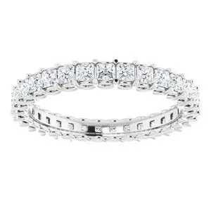 Rings 14K White 1 CTW Diamond Eternity Band 12359360101PSTWBC WB Choice Jewelry Rings 14K White 1 CTW Diamond Eternity Band 12359360101PSTWBC WB Choice Jewelry