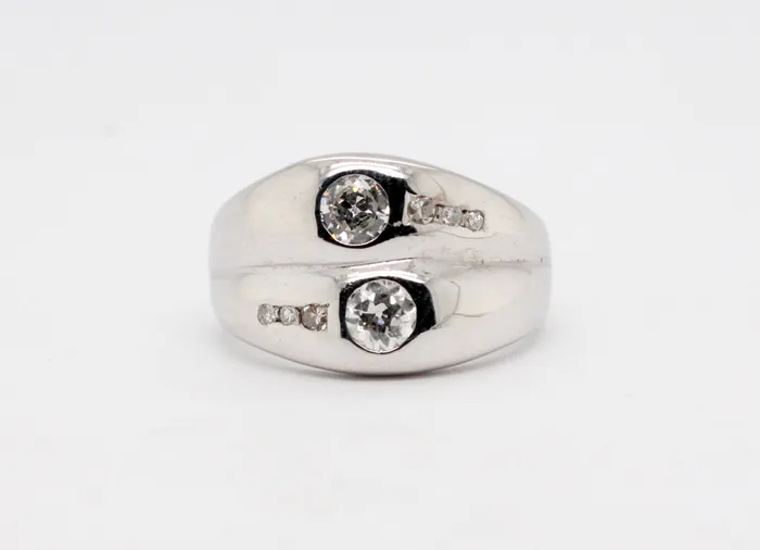 Rings Estate 14KW 56 Cttw diamond ring GSI2 FULLERS PURCHASE FROM PUBLIC