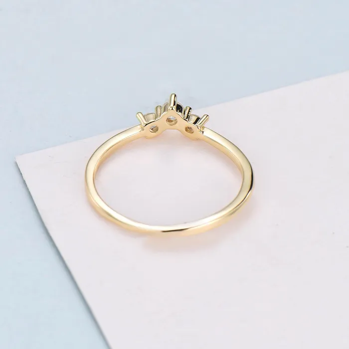 Rings Natural moonstone wedding ring Minimalist rainbow blue engagement ring dainty stacking matching band Bridal Promise ring Anniversary gift PENFINE Rings Natural moonstone wedding ring Minimalist rainbow blue engagement ring dainty stacking matching band Bridal Promise ring Anniversary gift PENFINE