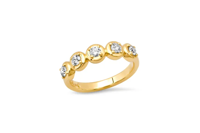 Rings Shylee Rose Jewelry Round 5 Diamond Cloud Ring