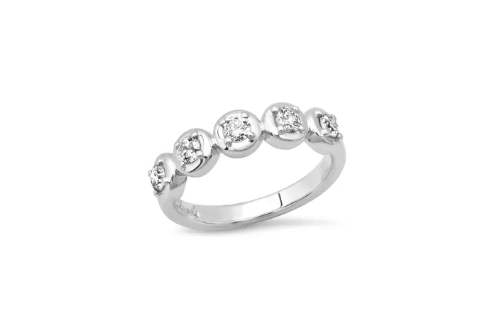 Rings Shylee Rose Jewelry Round 5 Diamond Cloud Ring