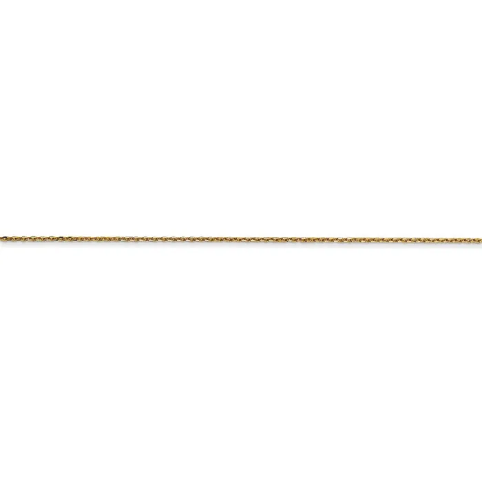 Rings WB Choice Jewelry 14k 65mm DC Round Open Link Cable ChainWBCPEN20124 Rings WB Choice Jewelry 14k 65mm DC Round Open Link Cable ChainWBCPEN20124