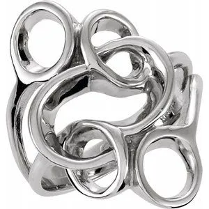 Rings WB Choice Jewelry 14K White Freeform Ring51426226PSTWBC