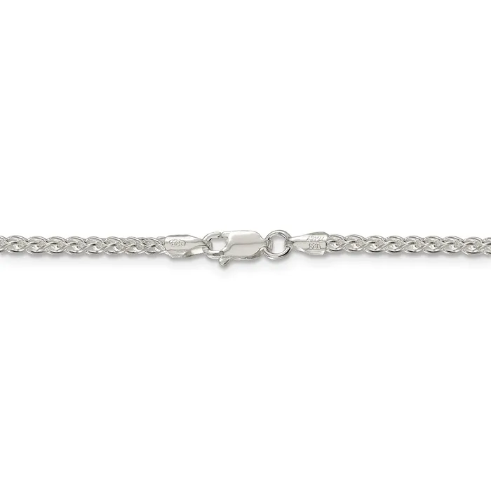 Rings WB Choice Jewelry Sterling Silver 25mm Round Spiga ChainWBCQSP06042 Rings WB Choice Jewelry Sterling Silver 25mm Round Spiga ChainWBCQSP06042