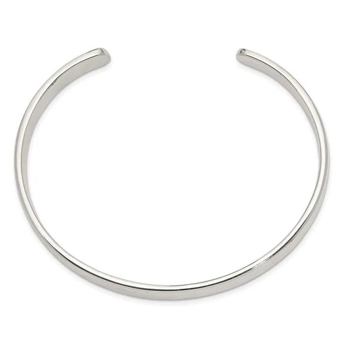 Rings WB Choice Jewelry Sterling Silver 7mm Cuff BangleWBCQB312 Rings WB Choice Jewelry Sterling Silver 7mm Cuff BangleWBCQB312