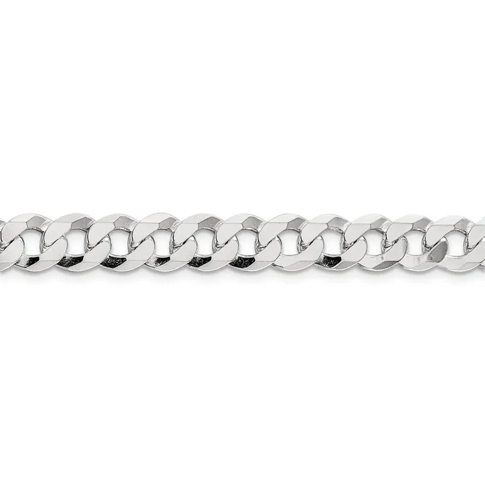 Rings WB Choice Jewelry Sterling Silver 85mm Flat Curb ChainWBCQLB2209 Rings WB Choice Jewelry Sterling Silver 85mm Flat Curb ChainWBCQLB2209