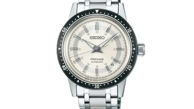 SEIKO TIME Bracelets Gts Seiko SRPK61 Presage Stainless Steel Automatic Ivory Dial 60th Ann SEIKO TIME Bracelets Gts Seiko SRPK61 Presage Stainless Steel Automatic Ivory Dial 60th Ann