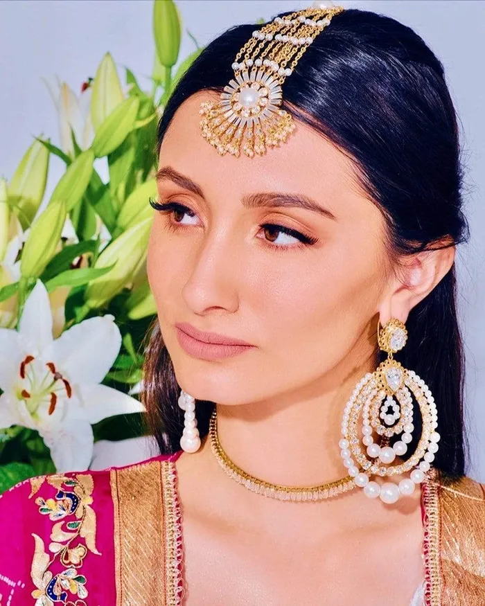 Silver Pearl Drop Maang Tikka PRERTO ECOMMERCE PRIVATE LIMITED Earrings
