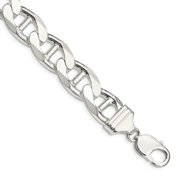 Sterling Silver 135mm Flat Cuban Anchor ChainWBCQFAN3509 WB Choice Jewelry Rings Sterling Silver 135mm Flat Cuban Anchor ChainWBCQFAN3509 WB Choice Jewelry Rings