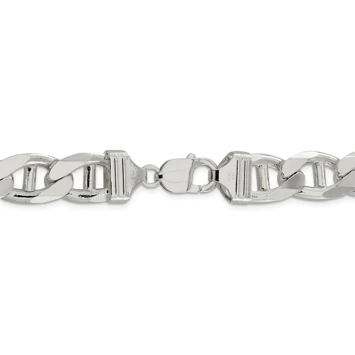 Sterling Silver 135mm Flat Cuban Anchor ChainWBCQFAN3509 WB Choice Jewelry Rings Sterling Silver 135mm Flat Cuban Anchor ChainWBCQFAN3509 WB Choice Jewelry Rings