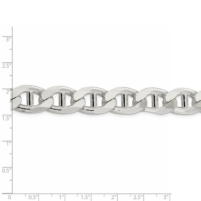 Sterling Silver 135mm Flat Cuban Anchor ChainWBCQFAN3509 WB Choice Jewelry Rings Sterling Silver 135mm Flat Cuban Anchor ChainWBCQFAN3509 WB Choice Jewelry Rings