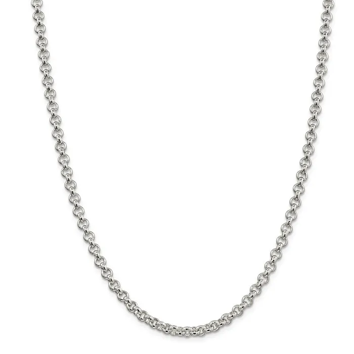 Sterling Silver 5mm Rolo ChainWBCQFC630 WB Choice Jewelry Rings