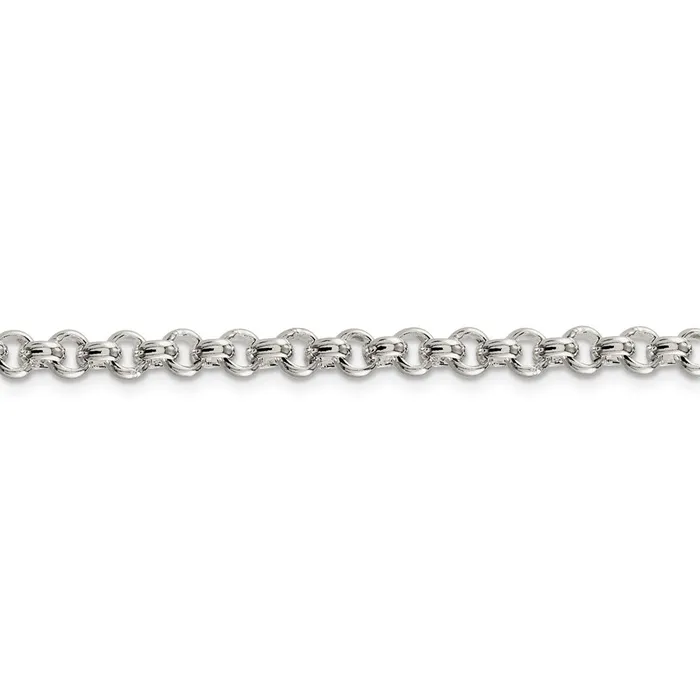 Sterling Silver 5mm Rolo ChainWBCQFC630 WB Choice Jewelry Rings Sterling Silver 5mm Rolo ChainWBCQFC630 WB Choice Jewelry Rings